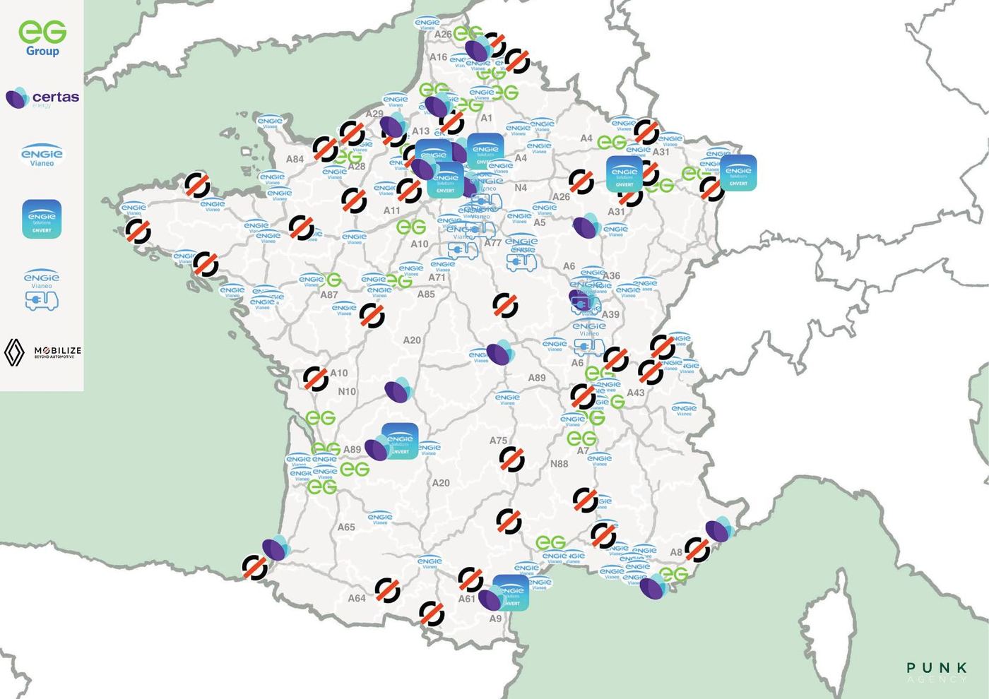 Carte globale mobilité